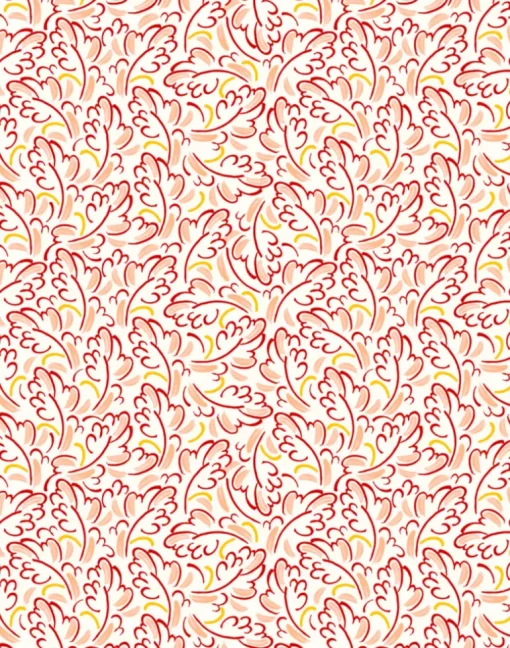 A Light Wind Red, Cotton/Linen