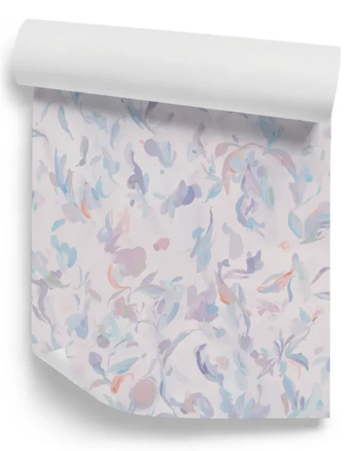 Abstract Blooms, Violet