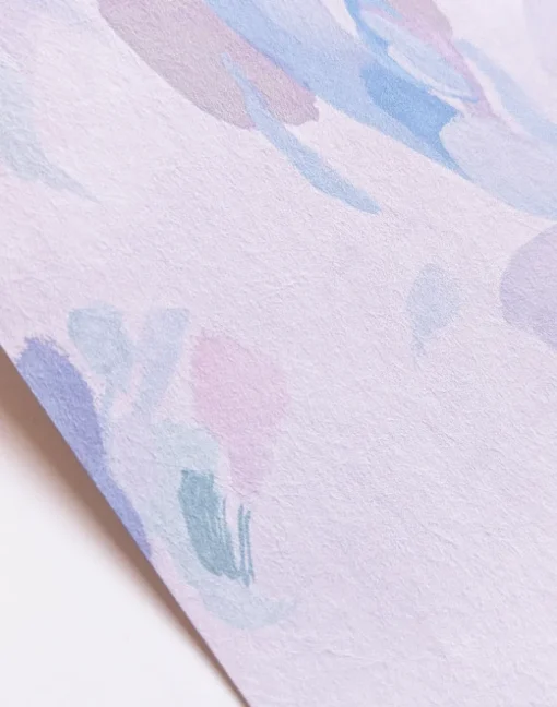 Abstract Blooms, Violet