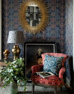 Ajrak Blue