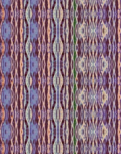 Arashi Stripe, Plum