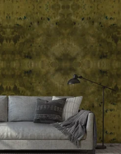 Avocado, Double Width Panels Pre-Pasted