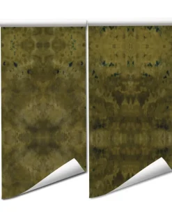 Avocado, Double Width Panels Pre-Pasted