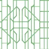 Bamboo Candy, Green on White