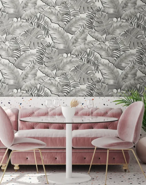 BANANA LEAVES MAX BLACK & WHITE