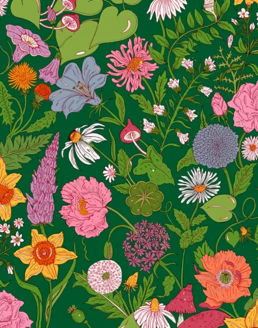 Bloom, Forest-Green