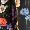 Botanica Black - Medium Pile Velvet