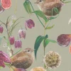 Botanical Wren, Green Mist