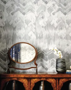 Brushed Herringbone, Blue