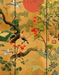 Byobu, Gold Foil
