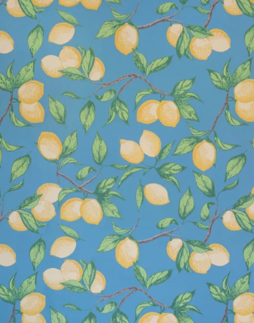 Capri Lemons, Azure Blue