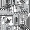 Chatelaine Mural, Black