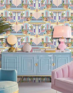 Chatelaine Mural, Chatelaine Perfectly Peach