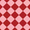 Checkmate, Red on Pink