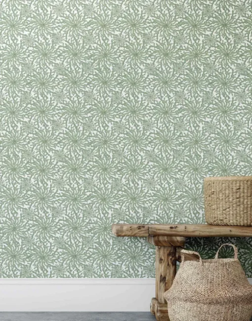 Coral Haze, Sage Green