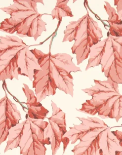 Dappled Leaf, Rose Quartz