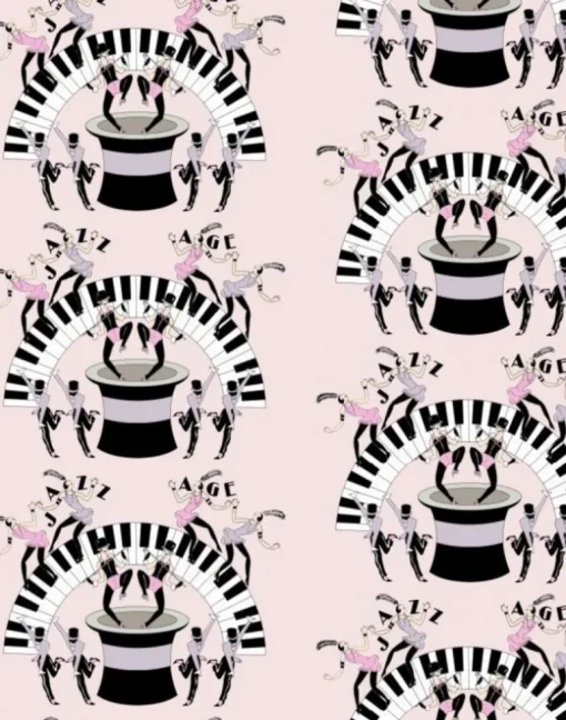 Deco Jazz Age, Pink