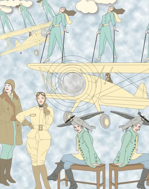 Deco Pilots, Blue