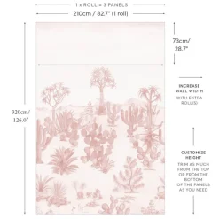 Desert Mural, Pink