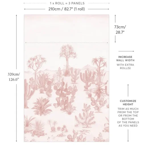 Desert Mural, Pink
