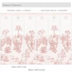 Desert Mural, Pink
