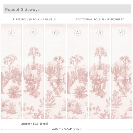 Desert Mural, Pink