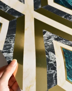 Diamonds in Brass