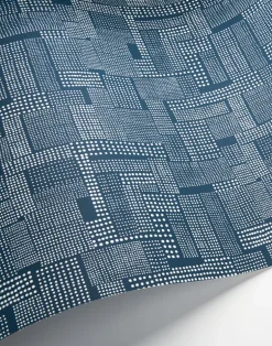 Dots, Petrol Blue
