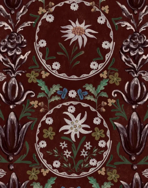 Edelweiss Burgundy