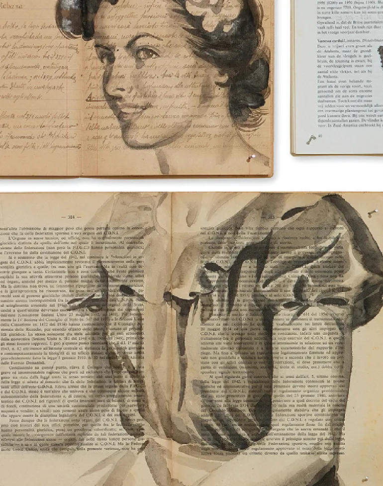 EKA-04 Biblioteca Wallpaper by Ekaterina Panikanova