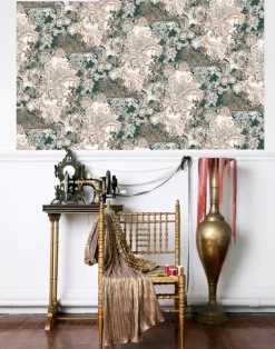 Emile, Emerald Green on Metallic