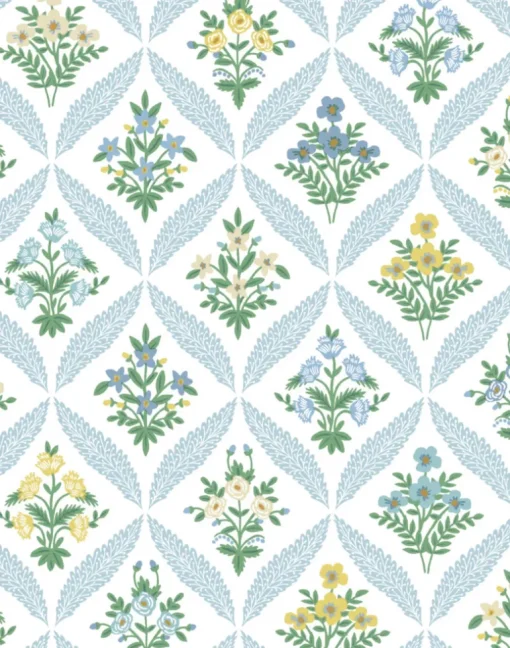 Estee Garden Blue Multi RF7514