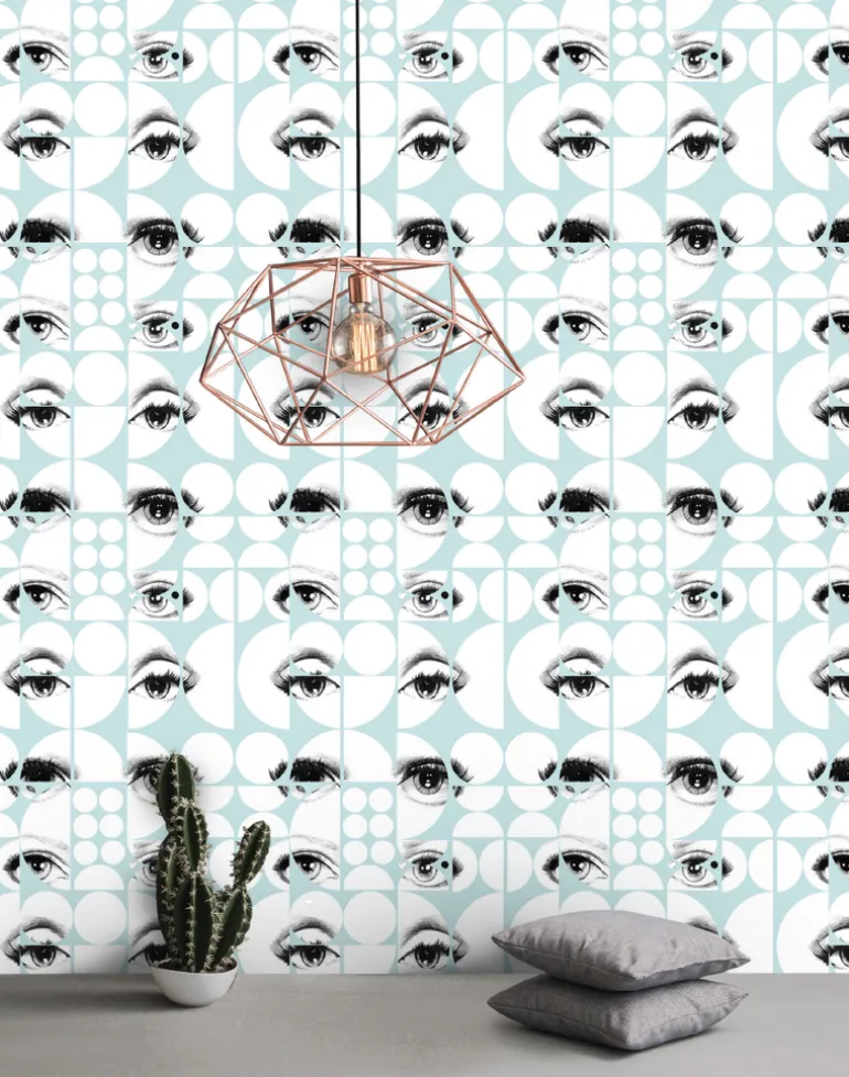 Eyes and Circles, Blue