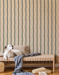 Fine Flower Stripe MAC128
