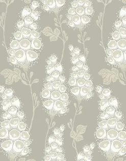 Flora Linen Fabric, Sandstone