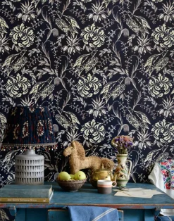 Folk Embroidery, Indigo