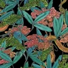 Garden Snake, Neon Black