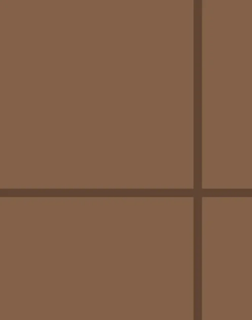 Grid - Large Bold, Line: Brown | Background: Light Brown