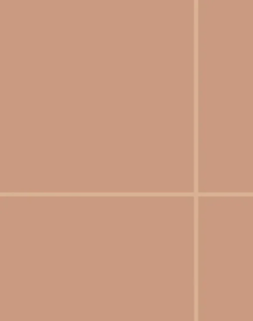 Grid - Large Thin, Line: Light Putty | Background: Putty
