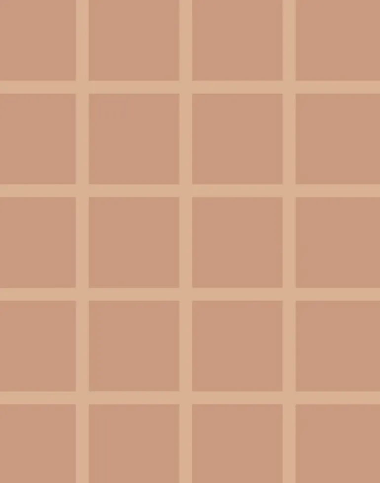 Grid - Small Bold, Line: Light Putty | Background: Putty
