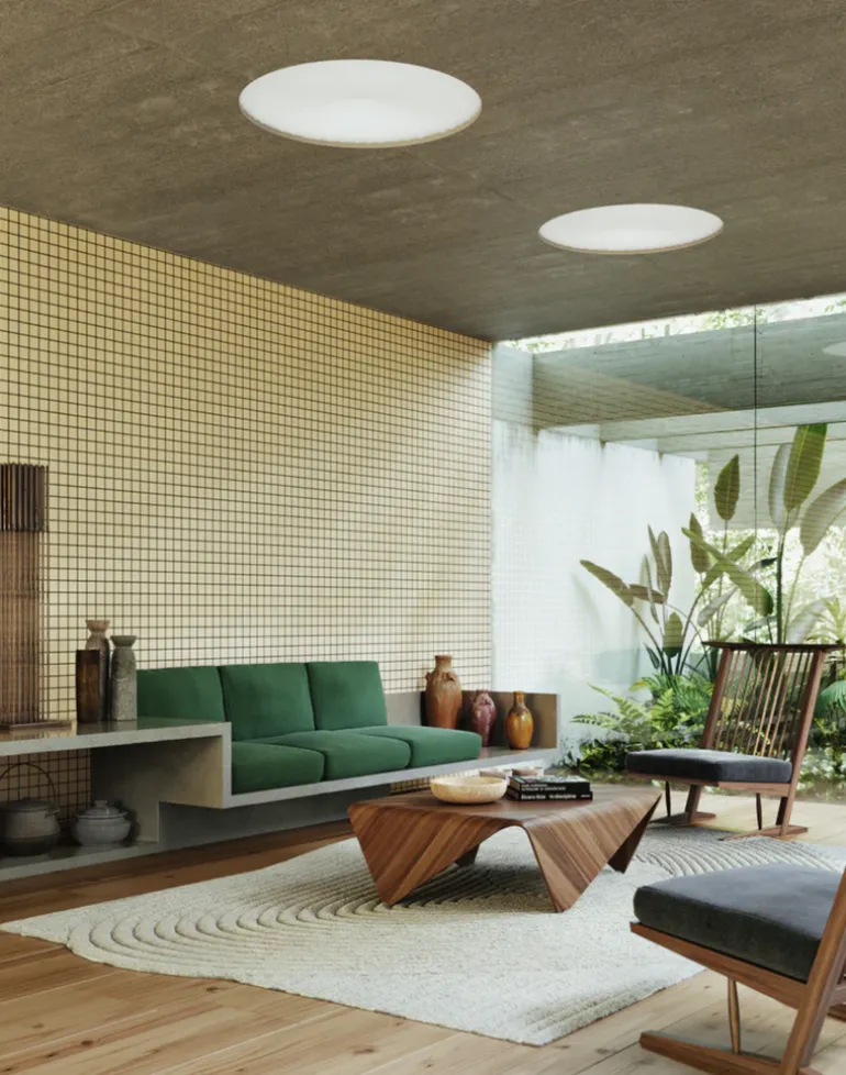 Grid - Small Thin, Line: Black | Background: Tan