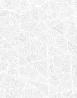 Grid Lines, White on Gray