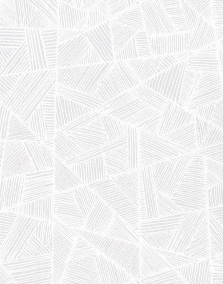 Grid Lines, White on Gray