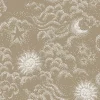 Happy Cloud Linen Fabric, Nutty