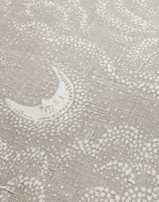 Happy Cloud Linen Fabric, Sandstone