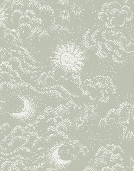 Happy Cloud, Sage Green