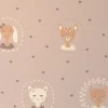 Hearts, Dusty Warm Lilac 148-02