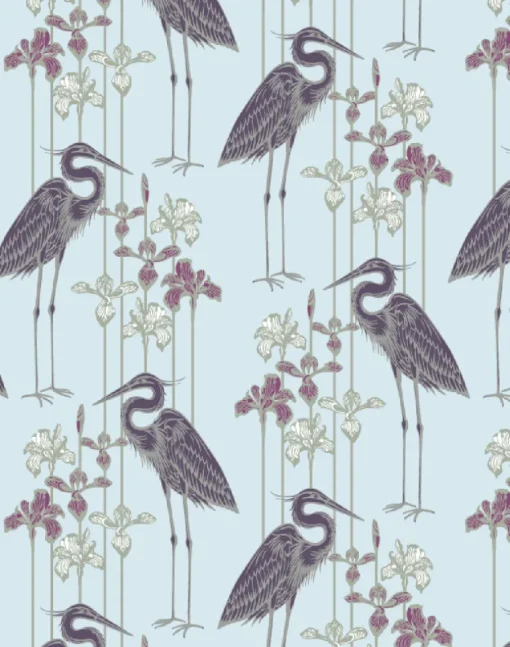 Heron, Plum Pearl