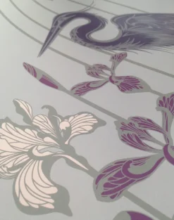 Heron, Plum Pearl