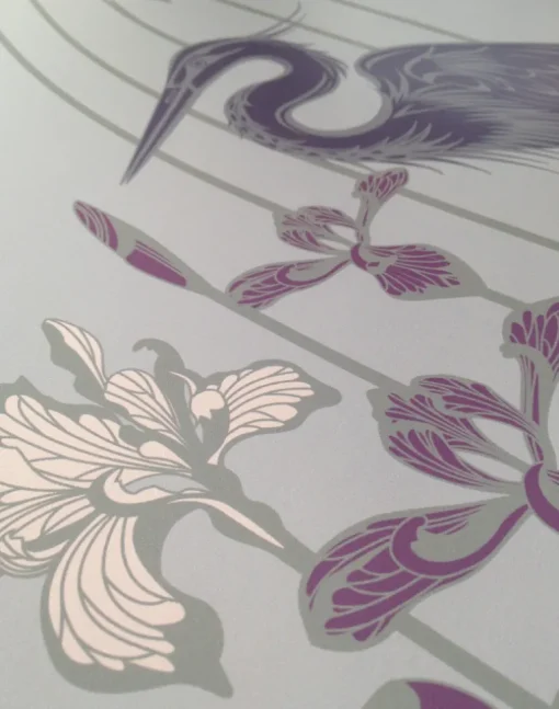 Heron, Plum Pearl
